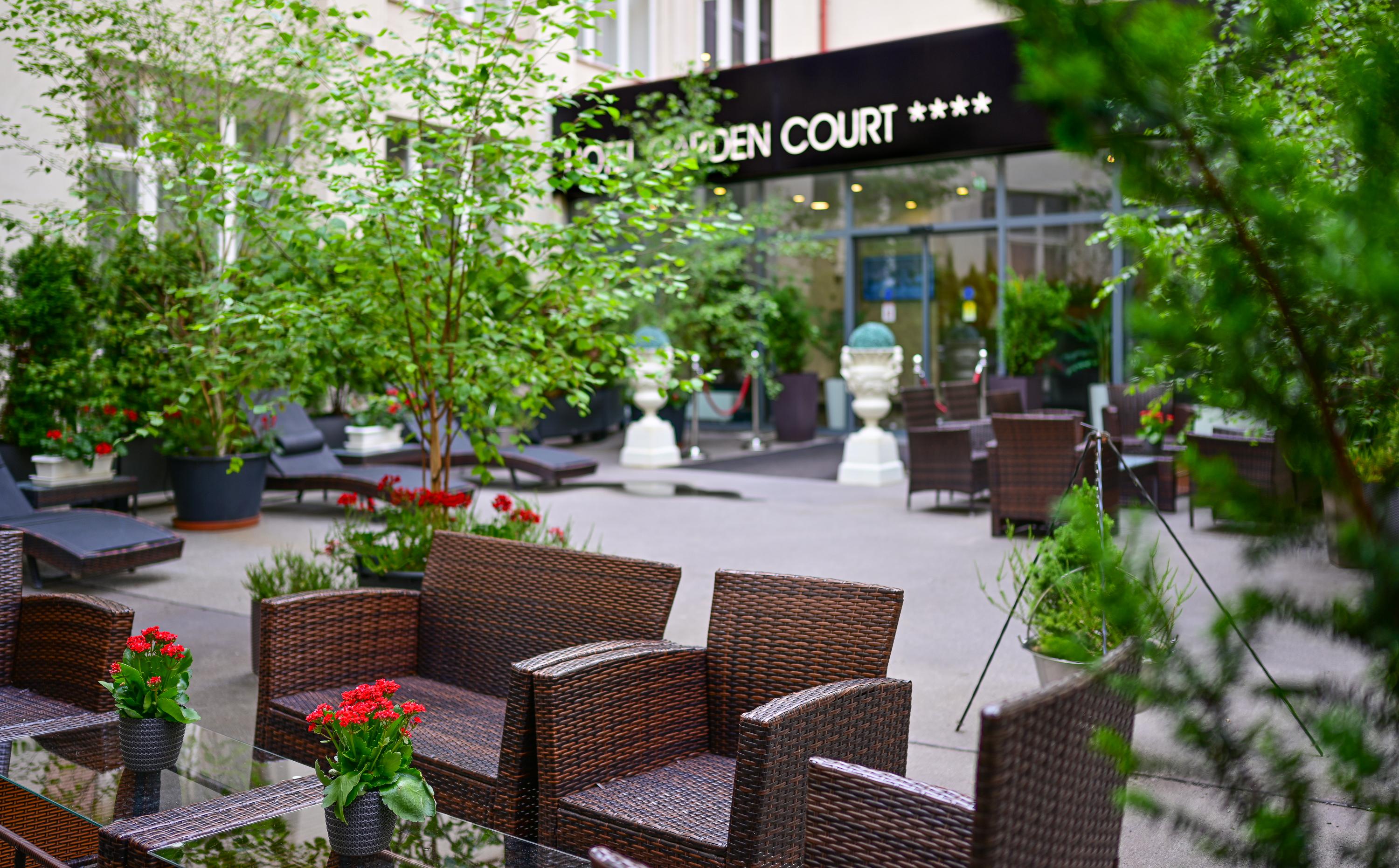 Hotel Garden Court Прага Экстерьер фото